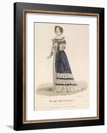 Mme de Montespan-Louis-Marie Lante-Framed Premium Giclee Print