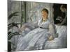 Mme. Edouard Manet (1830-1906) and Her Son, Leon Koella-Leenhoff (1852-1927)-Edouard Manet-Mounted Giclee Print