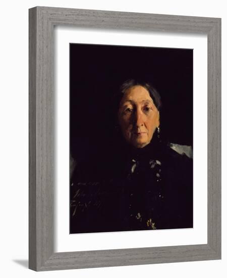 Mme. François Buloz, 1879-John Singer Sargent-Framed Giclee Print