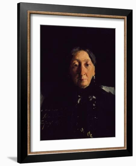 Mme. François Buloz, 1879-John Singer Sargent-Framed Giclee Print