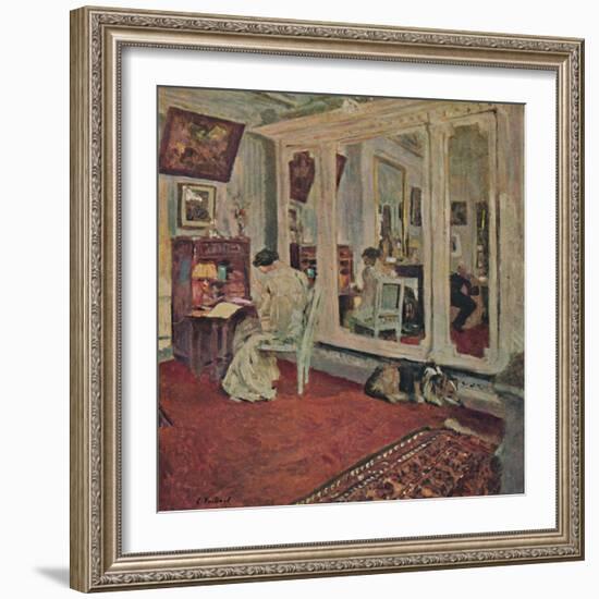 'Mme Hessel, rue Rivoli (About 1902)', c1902, (1946)-Edouard Vuillard-Framed Giclee Print