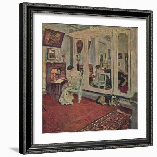 'Mme Hessel, rue Rivoli (About 1902)', c1902, (1946)-Edouard Vuillard-Framed Giclee Print