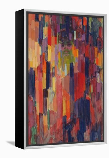 Mme Kupka among Verticals-Frantisek Kupka-Framed Premier Image Canvas