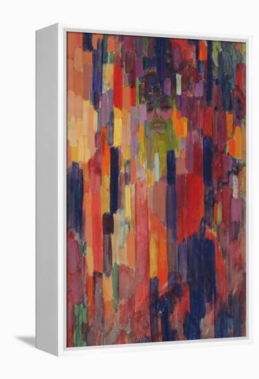 Mme Kupka among Verticals-Frantisek Kupka-Framed Premier Image Canvas