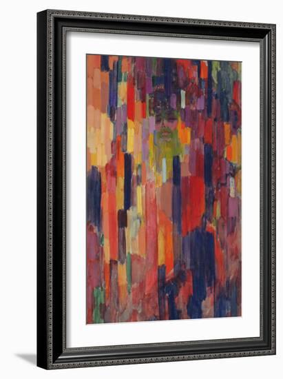 Mme Kupka among Verticals-Frantisek Kupka-Framed Giclee Print