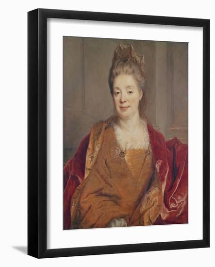 Mme Titon Du Tillet-Nicolas de Largilliere-Framed Giclee Print