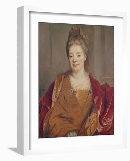 Mme Titon Du Tillet-Nicolas de Largilliere-Framed Giclee Print