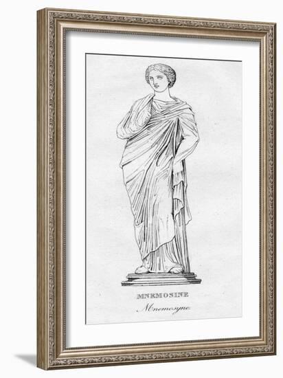 'Mnemosine (Mnemosyne)', c1850-Unknown-Framed Giclee Print