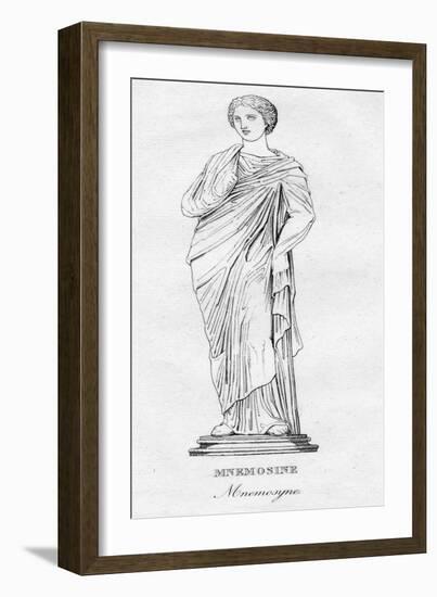 'Mnemosine (Mnemosyne)', c1850-Unknown-Framed Giclee Print