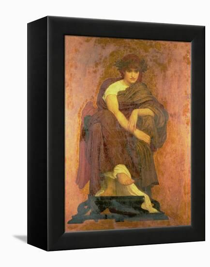 Mnemosyne, the Mother of the Muses-Sir Lawrence Alma-Tadema-Framed Premier Image Canvas