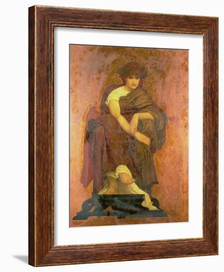 Mnemosyne, the Mother of the Muses-Sir Lawrence Alma-Tadema-Framed Giclee Print