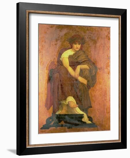 Mnemosyne, the Mother of the Muses-Sir Lawrence Alma-Tadema-Framed Giclee Print