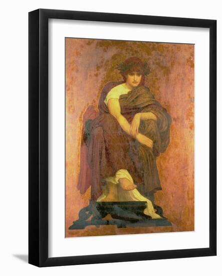 Mnemosyne, the Mother of the Muses-Sir Lawrence Alma-Tadema-Framed Giclee Print