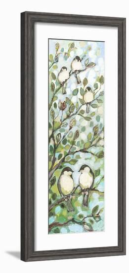 Mo’s Chickadees-Jennifer Lommers-Framed Giclee Print