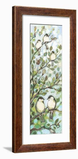 Mo’s Chickadees-Jennifer Lommers-Framed Giclee Print