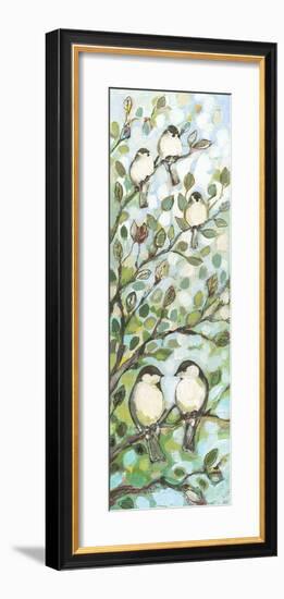 Mo’s Chickadees-Jennifer Lommers-Framed Giclee Print