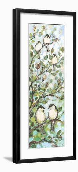 Mo’s Chickadees-Jennifer Lommers-Framed Giclee Print