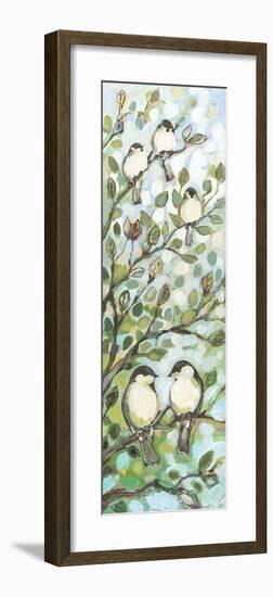 Mo’s Chickadees-Jennifer Lommers-Framed Giclee Print