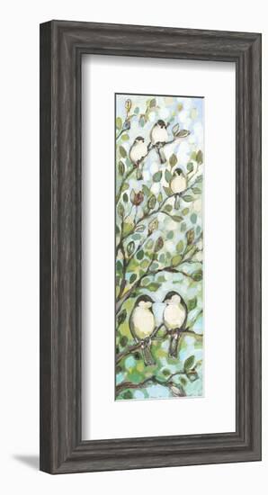 Mo’s Chickadees-Jennifer Lommers-Framed Art Print