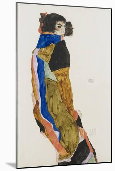 Moa, 1911-Egon Schiele-Mounted Giclee Print