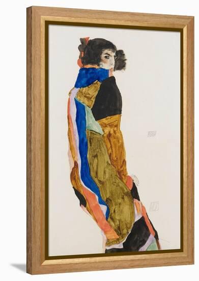 Moa. Oeuvre De Egon Schiele (1890-1918), Aquarelle Et Gouache Sur Papier, 1911. Art Autrichien, 20E-Egon Schiele-Framed Premier Image Canvas