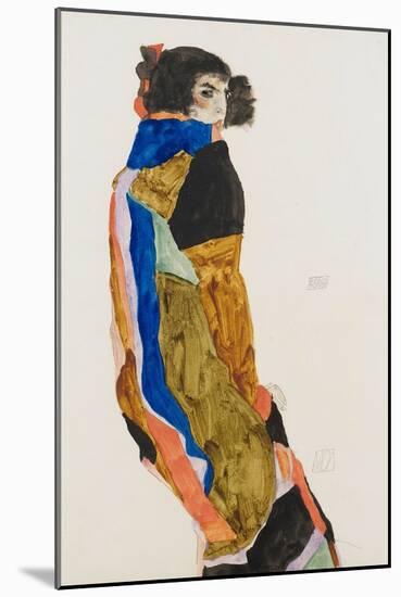 Moa. Oeuvre De Egon Schiele (1890-1918), Aquarelle Et Gouache Sur Papier, 1911. Art Autrichien, 20E-Egon Schiele-Mounted Giclee Print