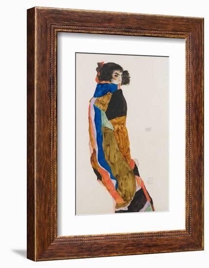 Moa-Egon Schiele-Framed Art Print