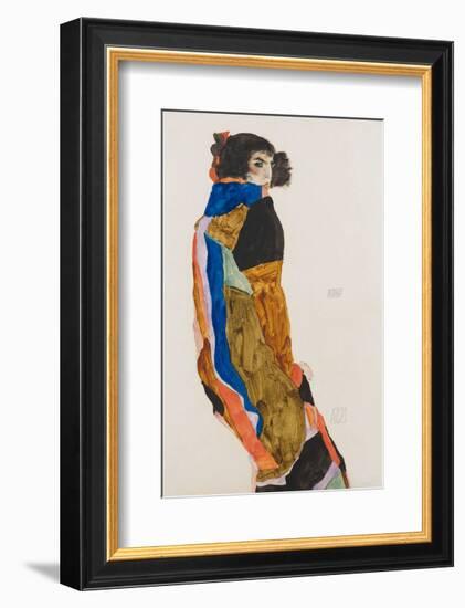 Moa-Egon Schiele-Framed Art Print