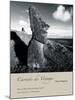 Moai At Ranu Ranuku, Rapu Nui III-Chris Simpson-Mounted Giclee Print