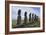 Moai of Ahu Ko Te Riku-null-Framed Giclee Print