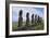 Moai of Ahu Ko Te Riku-null-Framed Giclee Print