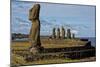 Moai Statues At Ahu Tahai On Easter Island, Chile-Karine Aigner-Mounted Photographic Print