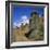 Moai Statues Carved from Crater Walls, Easter Island, Chile-Geoff Renner-Framed Photographic Print