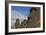 Moai Stone Statue Heads, At The Rapa Nui Quarry, Base Of Rano Raraku Volcano. Easter Island, Chile-Karine Aigner-Framed Photographic Print