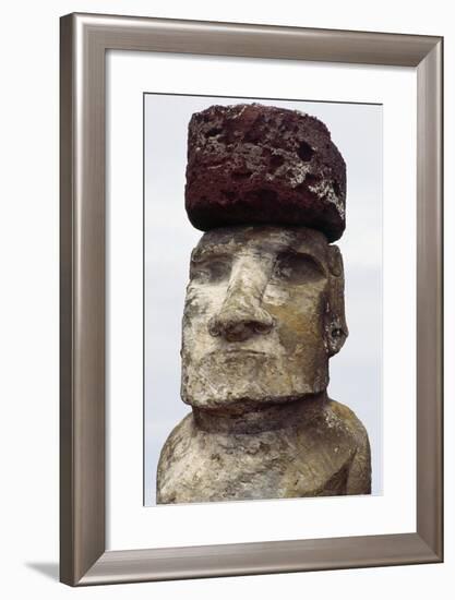 Moai-null-Framed Giclee Print