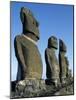 Moai-null-Mounted Giclee Print