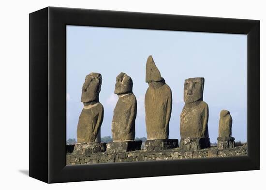 Moai-null-Framed Premier Image Canvas