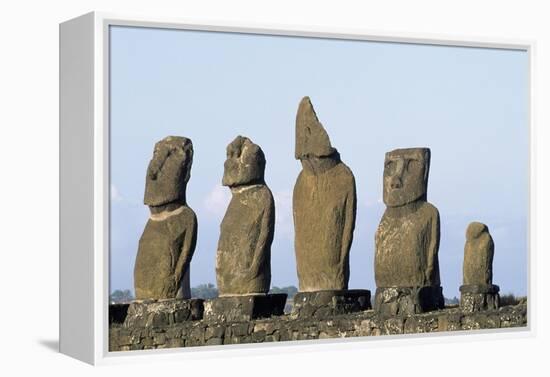 Moai-null-Framed Premier Image Canvas