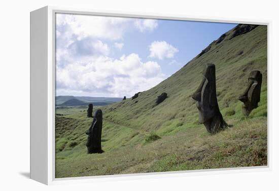 Moai-null-Framed Premier Image Canvas