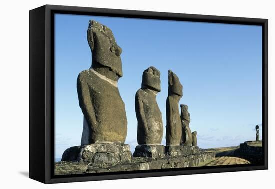 Moai-null-Framed Premier Image Canvas