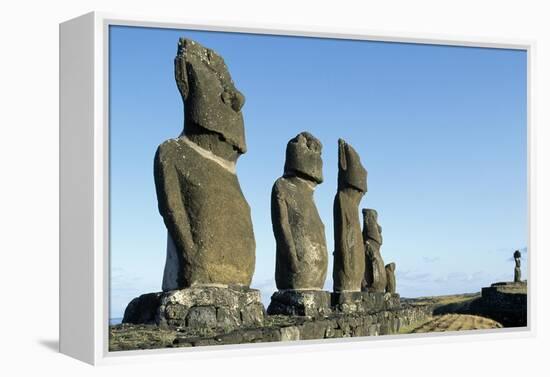 Moai-null-Framed Premier Image Canvas