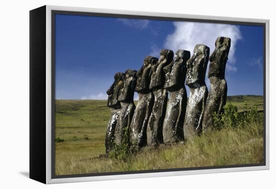 Moai-null-Framed Premier Image Canvas