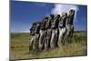 Moai-null-Mounted Giclee Print