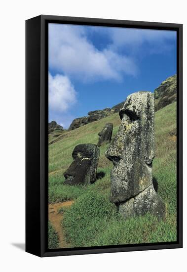 Moai-null-Framed Premier Image Canvas