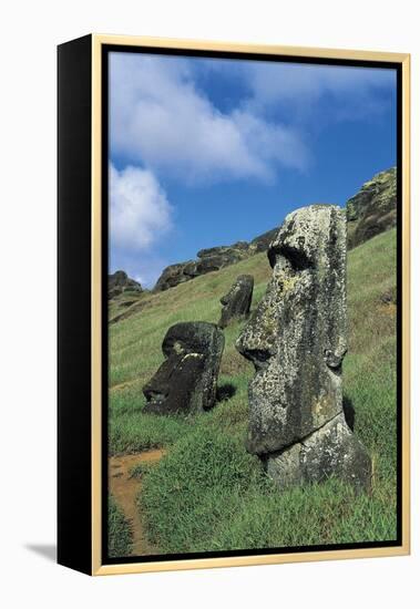 Moai-null-Framed Premier Image Canvas