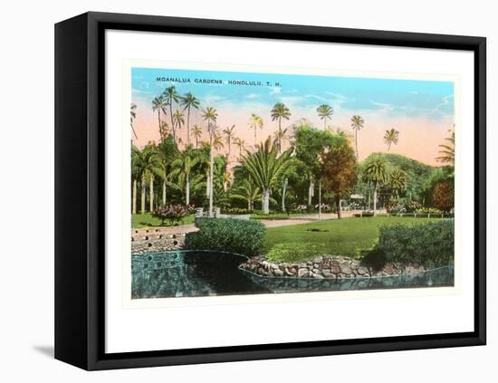 Moanalua Gardens, Honolulu, Hawaii-null-Framed Stretched Canvas