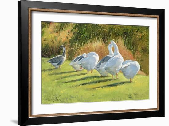 Moat Edge, Bedfield-Timothy Easton-Framed Giclee Print