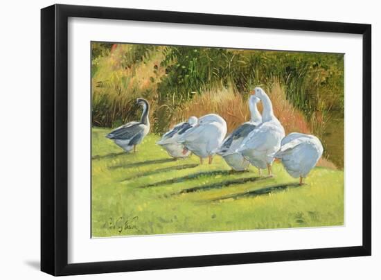 Moat Edge, Bedfield-Timothy Easton-Framed Giclee Print