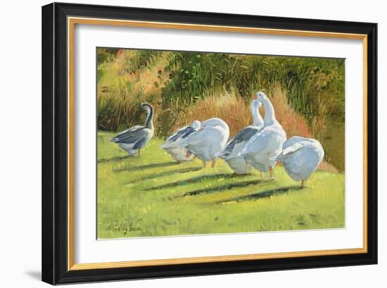 Moat Edge, Bedfield-Timothy Easton-Framed Giclee Print