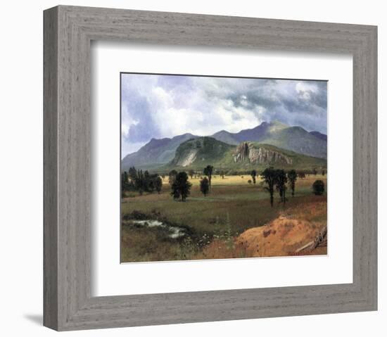 Moat Mountain, New Hampshire-Albert Bierstadt-Framed Premium Giclee Print